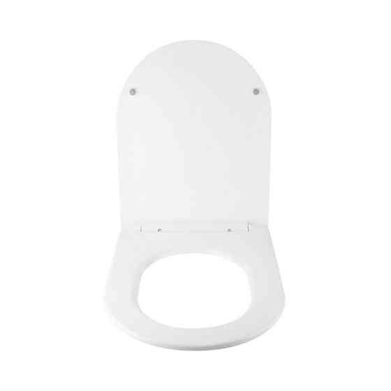 Сидіння для унітаза Qtap (Jay 520,640, Swan 520,640) з мікроліфтом Slim QT1699SC5176W Київ