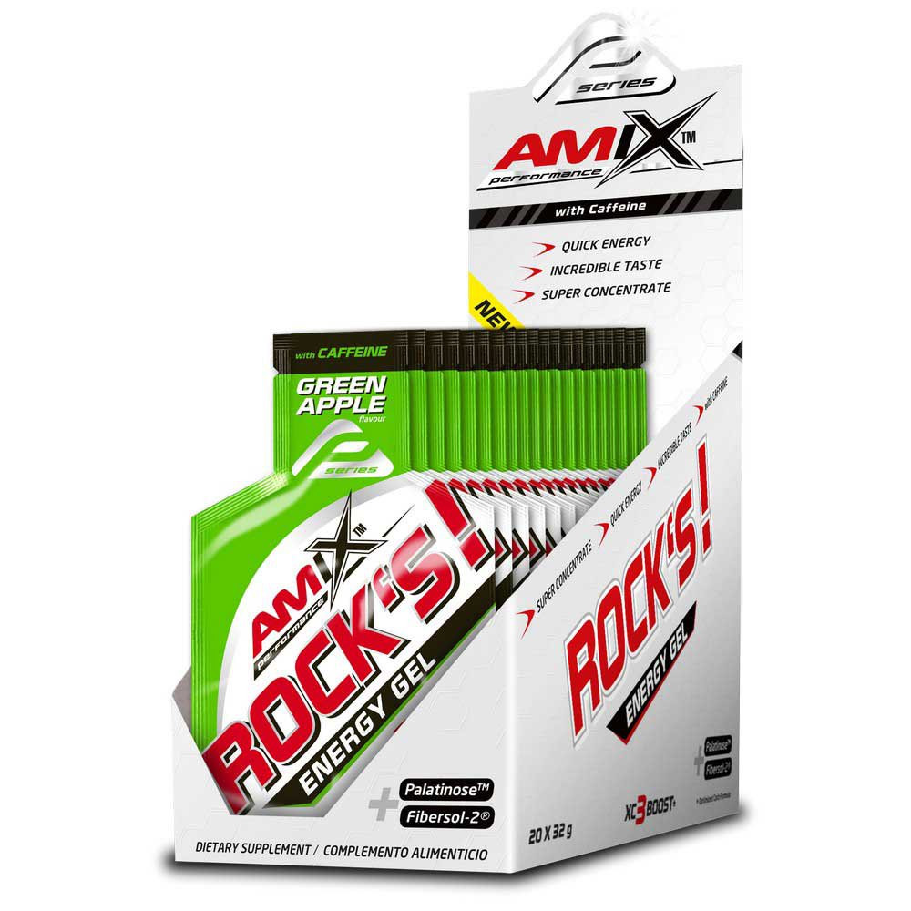 Енергетичний гель Amix Nutrition Performance Rock´s Gel Free with caffeine 32g (Green apple) Луцьк - фото 2
