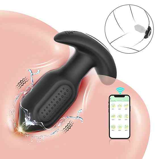 Анальна пробка - Vibrating Anal Plug, APP Sex Aura Київ