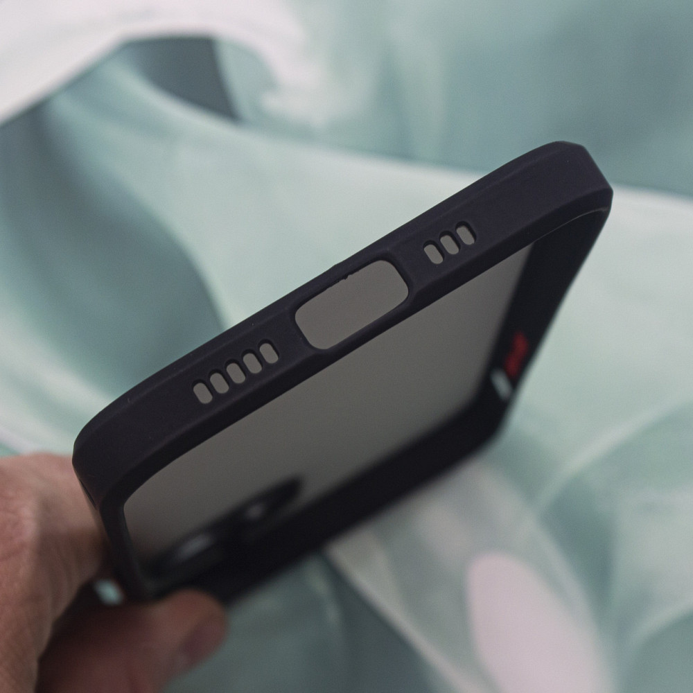 Чехол Funda Bumper Mat Case for iPhone 12 Pro Max Black Киев - изображение 3