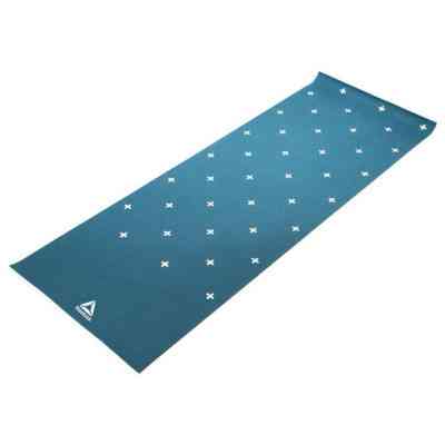 Коврик для йоги Reebok Double Sided 4mm Yoga Mat блакитний, білий RAYG-11030GN (5055436105848) Винница