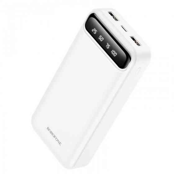 Универсальная мобильная батарея Borofone BJ14A Freeway 20000mAh (Белый) Винница
