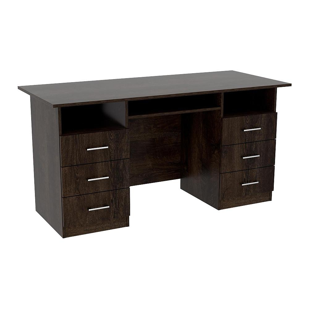 Стол офисный ОСП-4, Дуб Конкордия, 1500/600/760 Львов - изображение 1