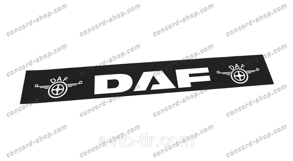 Бризговики з написом DAF 645х350 мм Луцьк - фото 1