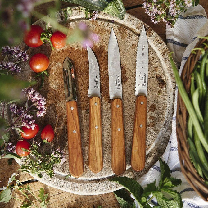 Кухонный Набор Ножей 4 предмета Opinel (Опинель) No.112 - 115 