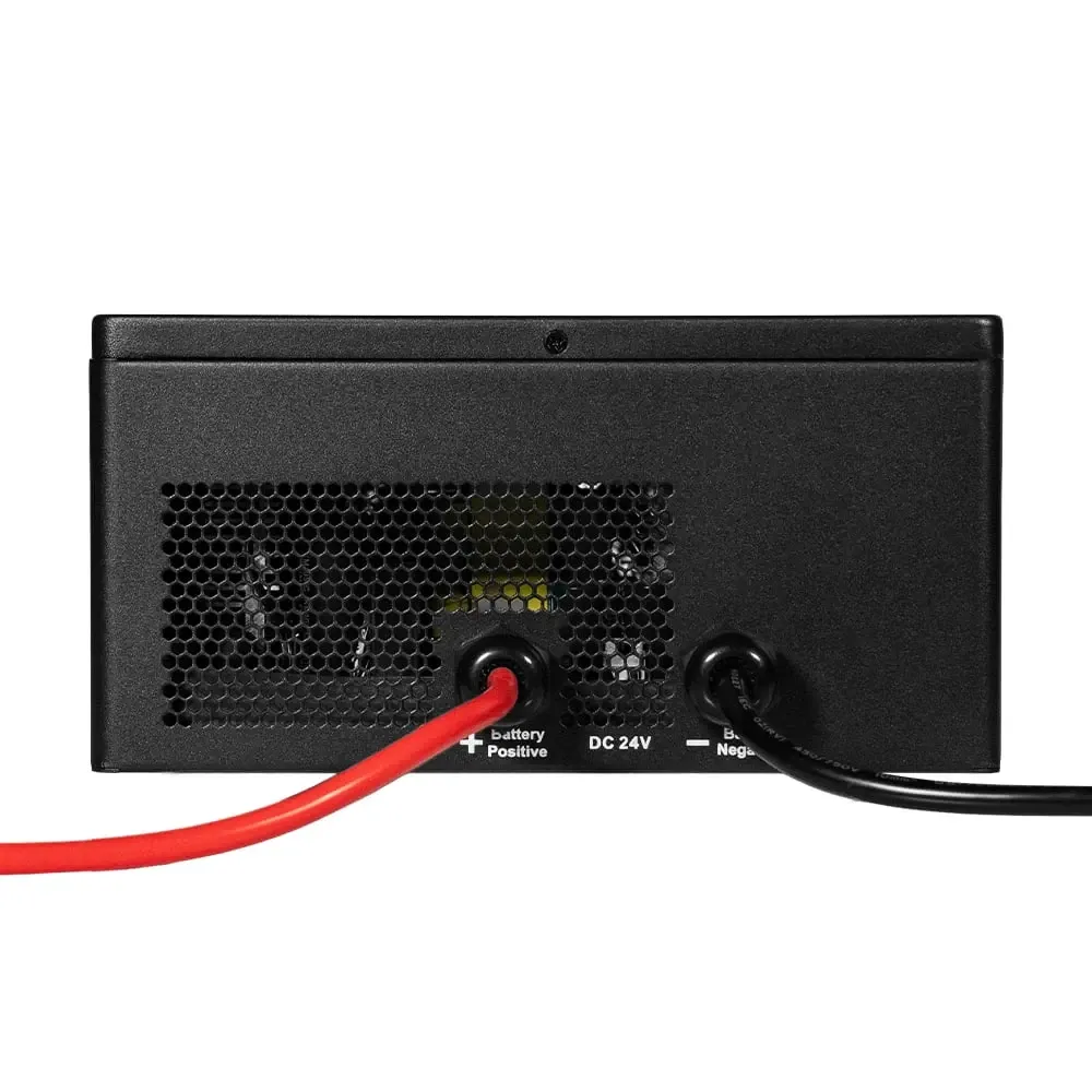 Високочастотний інвертор 1500VA/1.5kW Kraft KRF-SAVR1500VA/1.5kW-24V під зовнішній акумулятор (42-00114) Київ - фото 7