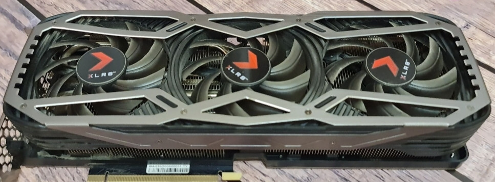 Відеокарта: PNY RTX 3080 Ti XLR8. Київ - фото 1