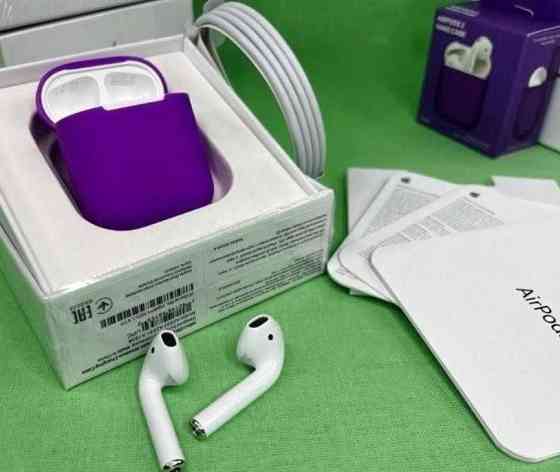 Новая поставка!! Наушники аэрподс 2 Lux качества + чехол в подарок. Харьков