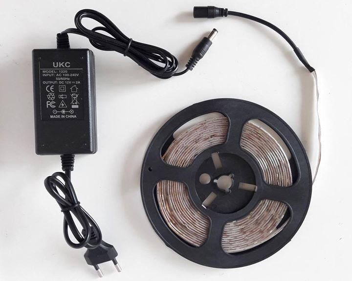 LED-стрічки (3528) Green — Зелений довжина 5 м Лід (ВідеоОбзор) Дніпро - фото 2