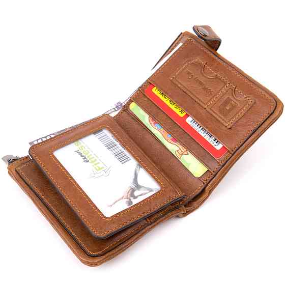 Портмоне унісекс Vintage 20423 Руде Київ