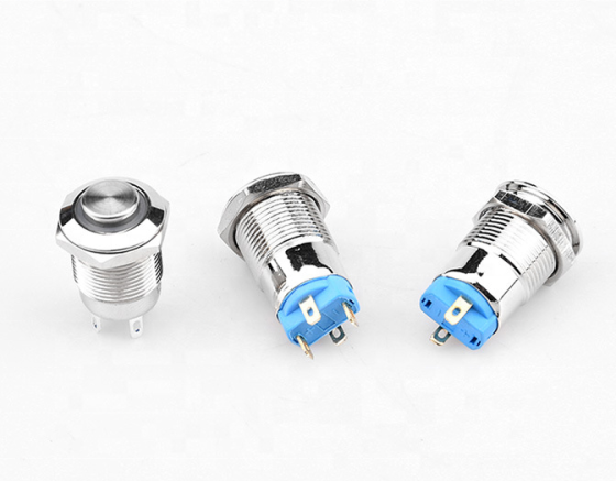 Кнопка 22мм повертаюча LED червона 9-24В Київ