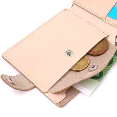 Кошелек Shvigel Кожаный Молочный (16623) Винница