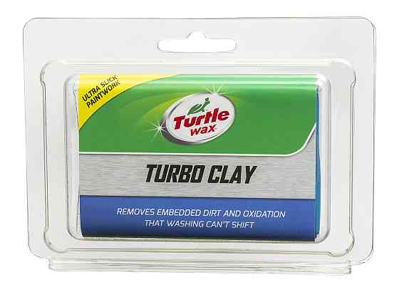 TURTLE WAX X8957td — Глина для глибокого очищення кузова 200 г, Clay Bar для детейлінгу Ковель