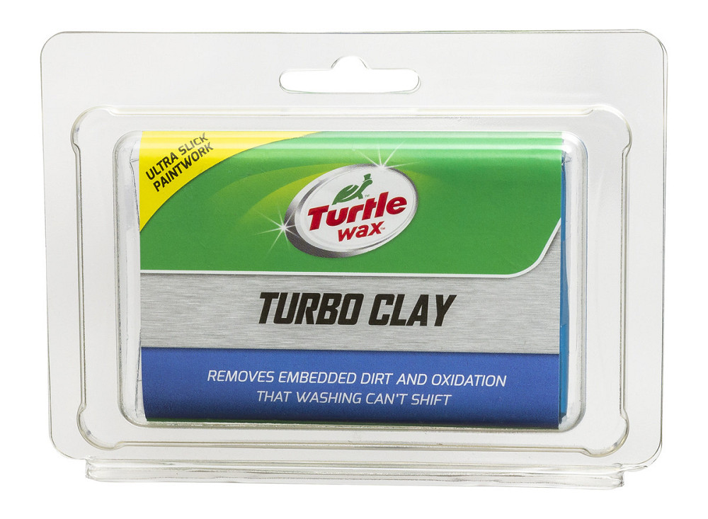 TURTLE WAX X8957td — Глина для глибокого очищення кузова 200 г, Clay Bar для детейлінгу Ковель - фото 1