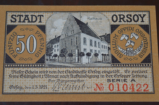 Німеччина. Нотгельд. 50Pf ( 7 ) Полтава - фото 1