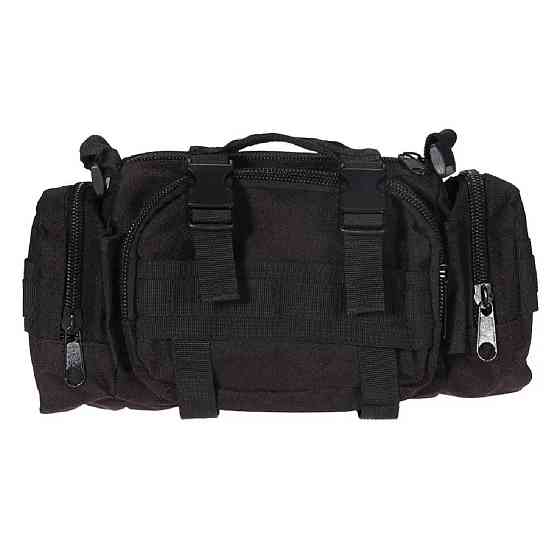Сумка тактическая навесная черная Киев