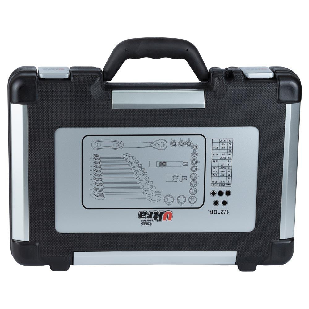 Набір насадок торцевих 1/2" + аксесуари 26 шт. CrV Taiwan ULTRA (700026z) Київ - фото 7