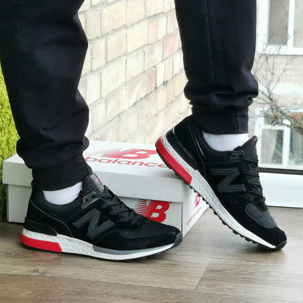 Мужские Кроссовки New Balnce 574 Черные Нью Баланс (размеры: 41,42,43,44,45) Днепр - изображение 8