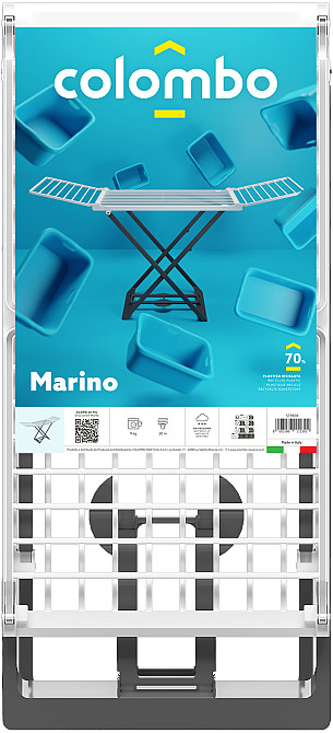 Сушилка для белья напольная Colombo Marino White (ST987B) Киев - изображение 2