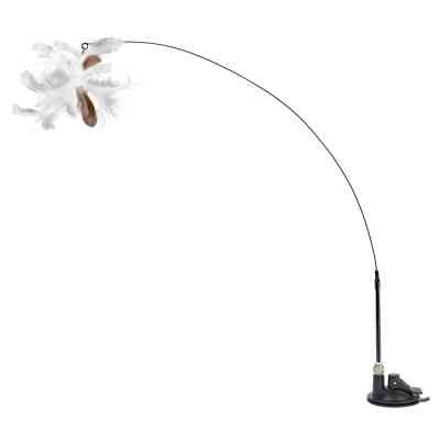 Іграшка для котів Waucat Fun Teaser дражнилка на присосці з пером 80 см (7563) Вінниця