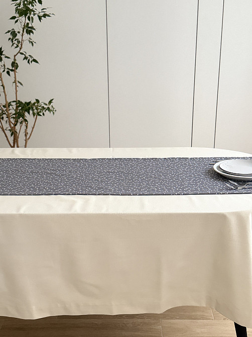 Ecotton Ранер доріжка Ecotton DUCK 45x170 см для обіднього столу водовідштовхувальна сірий (V 1 Коломия - фото 2