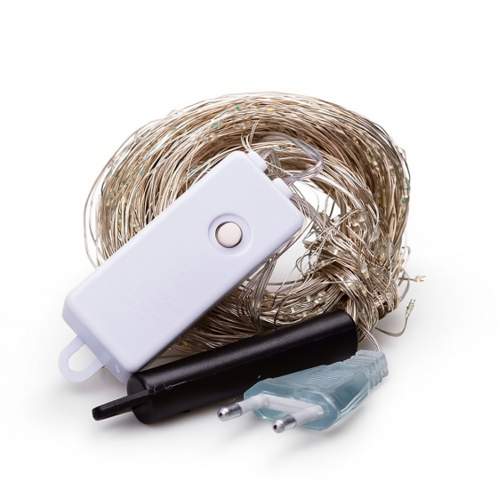 Гірлянда "Конський хвіст" 3 м, 600 LED, біла Київ