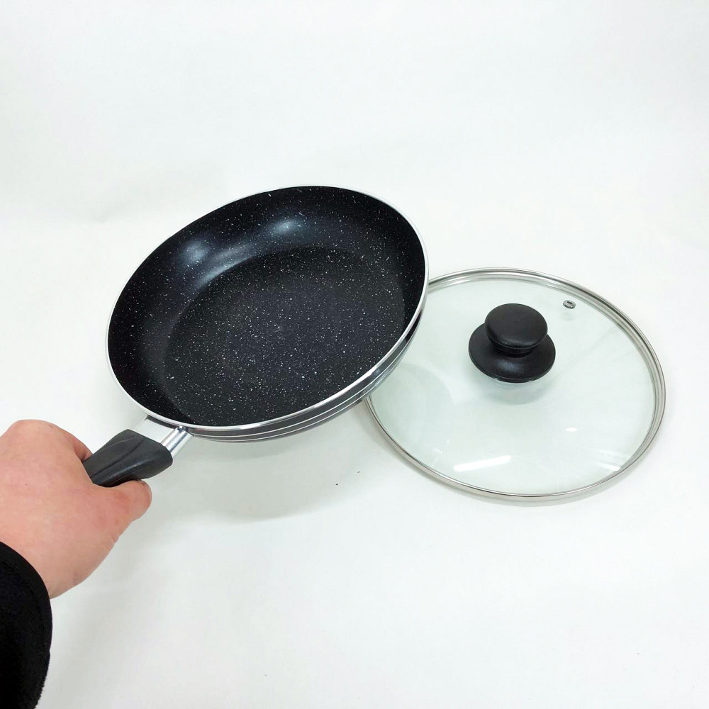 Сковорода антипригарна індукційна, Сковорода для індукційних варильних панелей фірмова ES-83 Львів - фото 5