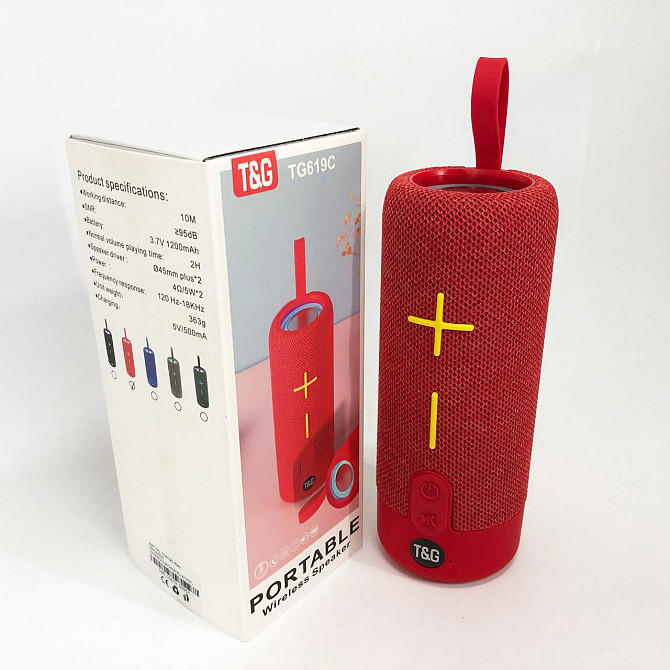 Колонка для вечеринки на улице TG619C, Портативная колонка bluetooth с AUX входом YG-63 Львов - изображение 7