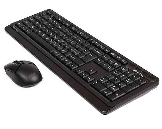 Комплект (клавіатура, миша) бездротовий A4Tech FG1012S Black/Grey Сірий Харків