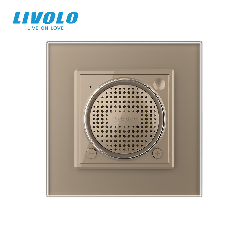 LIVOLO Bluetooth колонка LIVOLO золота матова скло Коломыя - изображение 8