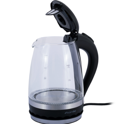 Електрочайник 1,5л з синім LED-підсвічуванням 1701B KAMILLE Житомир - изображение 8