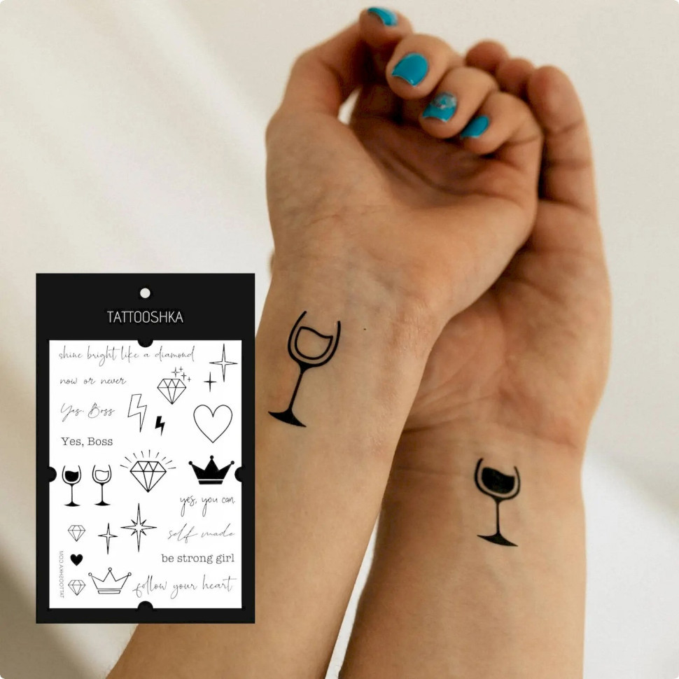 Набор временных татуировок GIRL POWER LB-101 Винница - изображение 2
