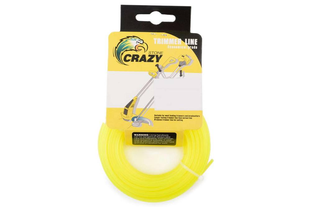 Лісочка мотокоси Ø2,7mm, 15 метрів (зірка, жовта) Мукачево - фото 1