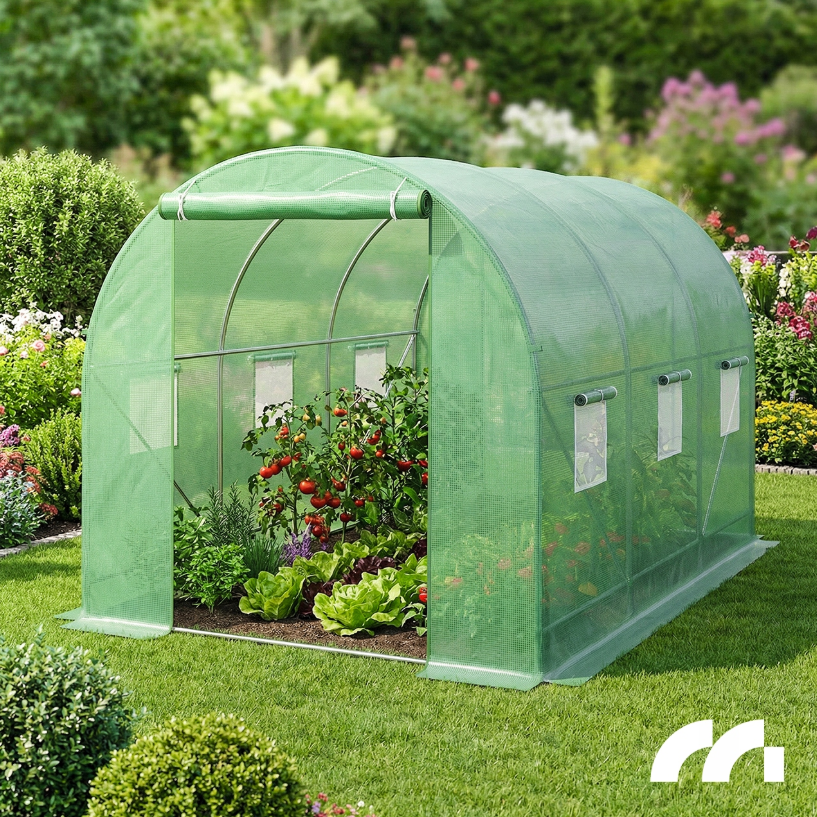 Теплица-парник садовая 7,5 м2, 2,5x3x2м Maltec (Польша) Киев - изображение 5