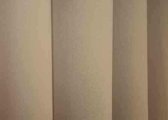 Комплект штор коротких VR-Textil Bagema Rvs № 1240ш Бежевий 130х170 см 2 шт (35-0029) Київ