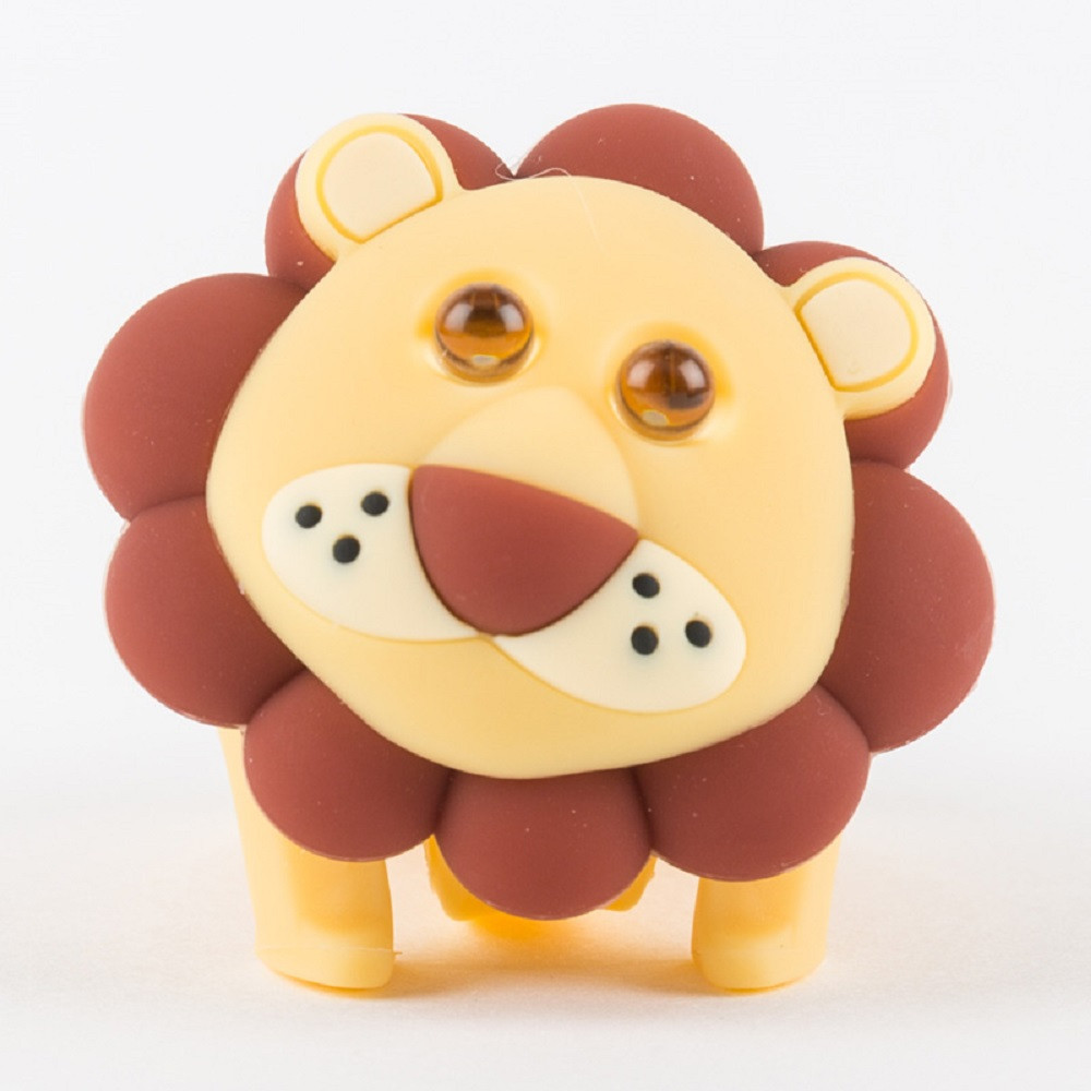 Фонарик-мигалка для детского велосипеда Zoonimal Лев, LED, на руль. Свечение: Белый Киев - изображение 1