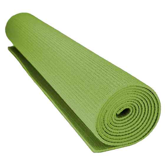 Килимок для йоги та фітнесу Power System PS-4014 PVC Fitness-Yoga Mat Green (173x61x0.6) Кам'янське