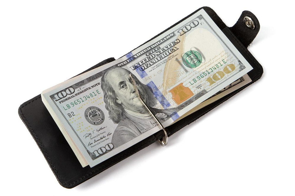 Зажим для купюр Черный (SHVIGEL) Киев - изображение 4