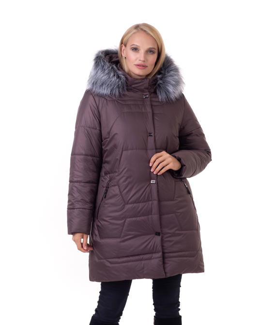 Женский зимний пуховик от украинского производителя. 48-66р Киев - изображение 1