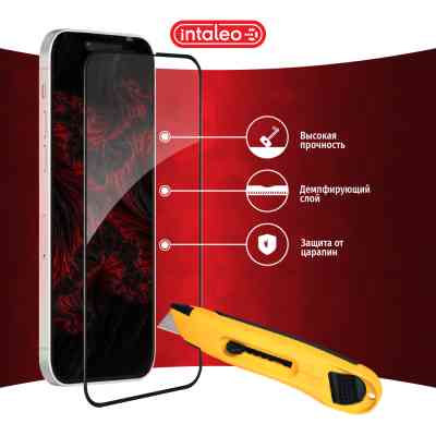 Стекло защитное Intaleo Full Glue ESD Apple Iphone 13/13 Pro (1283126535598) Винница