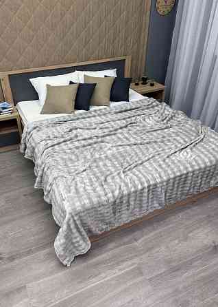 Плед-покривало 200х230 см (+-5см) Soft Night Світло-сірий (87-138) Київ