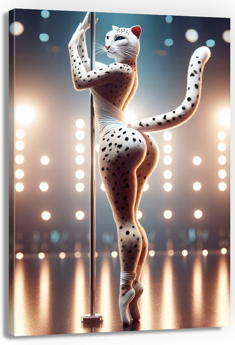 Картина Холсті в спортзал  Пантера KLM_16 Київ - фото 1