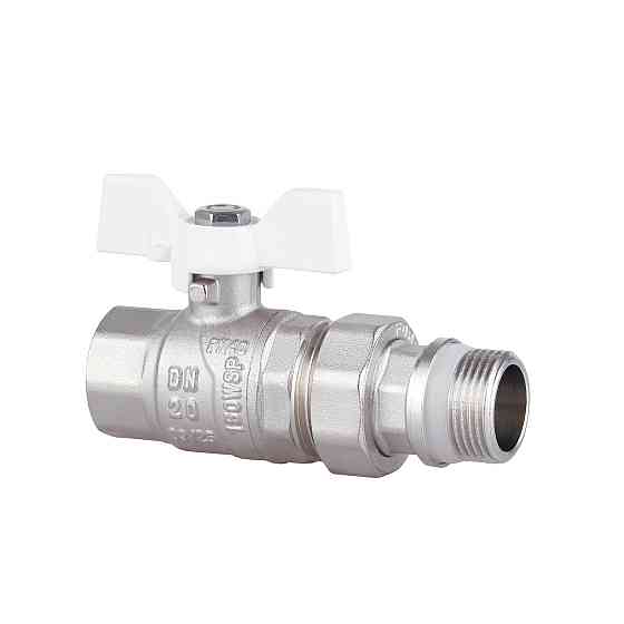 Кран кульовий "Американка" Thermo Alliance Forte 3/4" з антипротічкою прямий SF222W20 Київ
