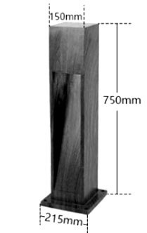 Світильник підлоговий "Гердон" каррі Миколаїв - фото 2