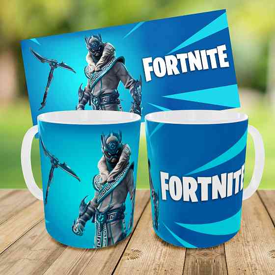 Набір: дитяча сумка-бананка+кружка  Фортнайт "Fortnite" 32х15см, бананка для хлопчика через плече на подарунок (00989) Київ
