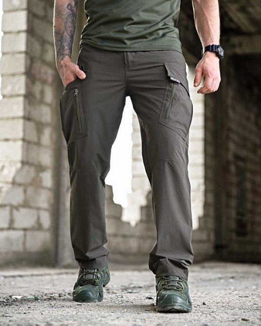 Стрейчевые летние тактические штаны OBLIVION олива    ДЛ7353 Одесса - изображение 10