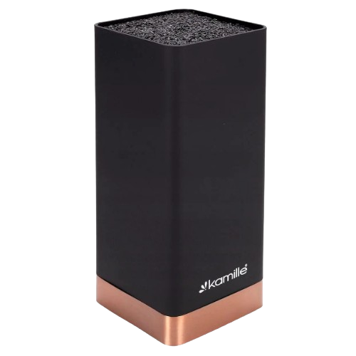 Підставка для ножів 18см чорний мармур/сірий мармур/білий мармур 7628 KAMILLE Житомир - фото 1