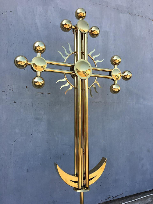 Хрест на купол Церкви Київ - фото 9