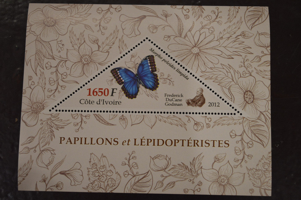 Кот-Д'івуар. Фауна. Марки. Блок. 2012 рік (І) Полтава - фото 1