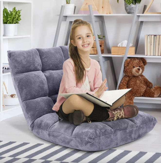 Крісло Costway Tiktok підлогове з регульованою спинкою Київ - фото 3